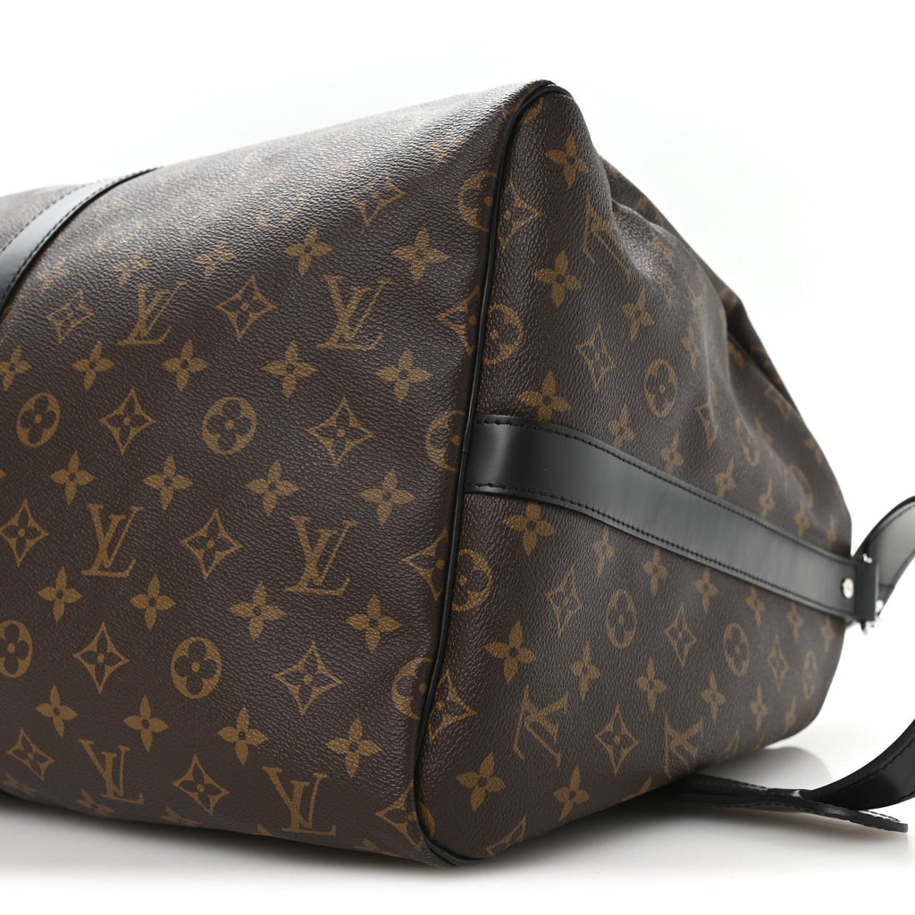 Monogram Macassar Keepall Bandouliere 55