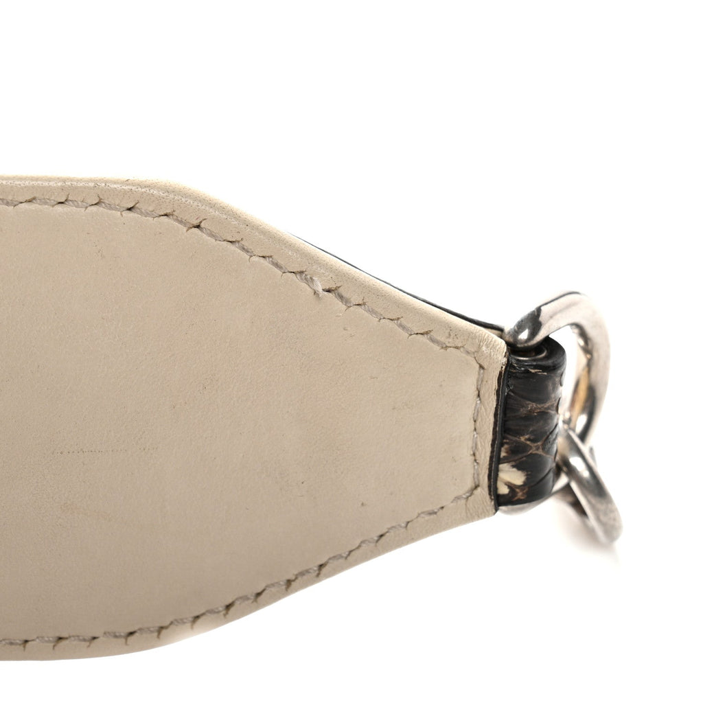 Snakeskin Bamboo Web Mini Dionysus Top Handle Bag