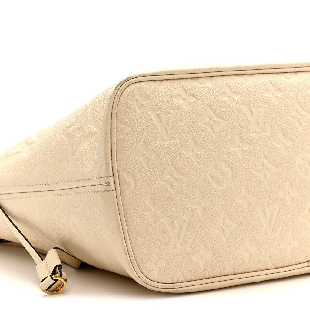 Empreinte Monogram Giant Neverfull MM Cream