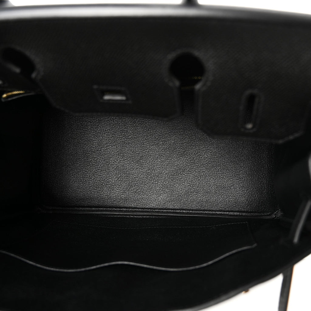 Epsom Birkin 30 Black