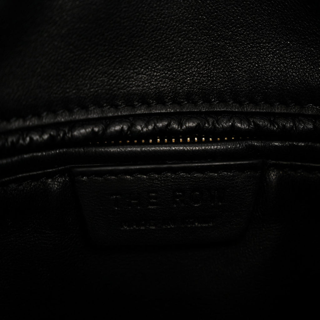Grained Calfskin Joe Backpack Black