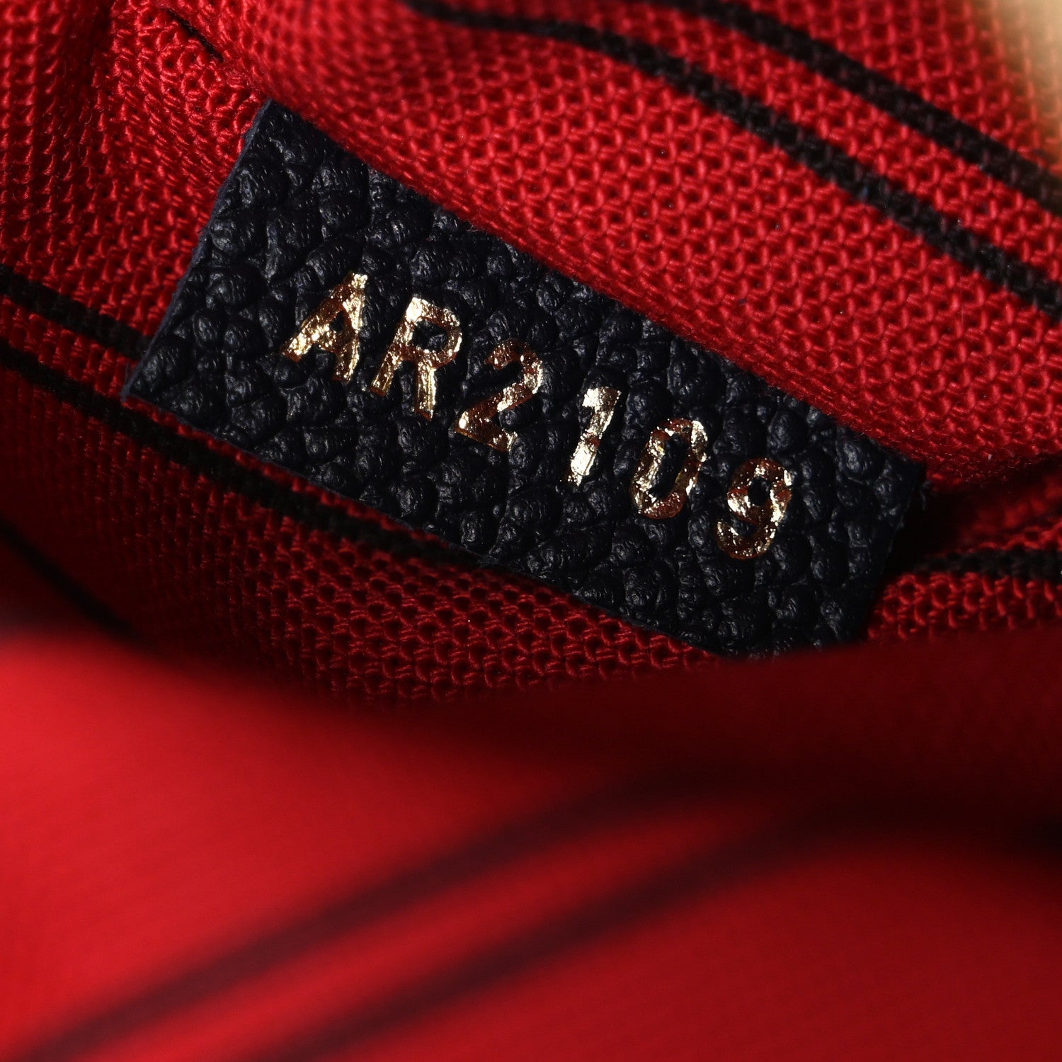 Empreinte Pochette Metis Marine Rouge