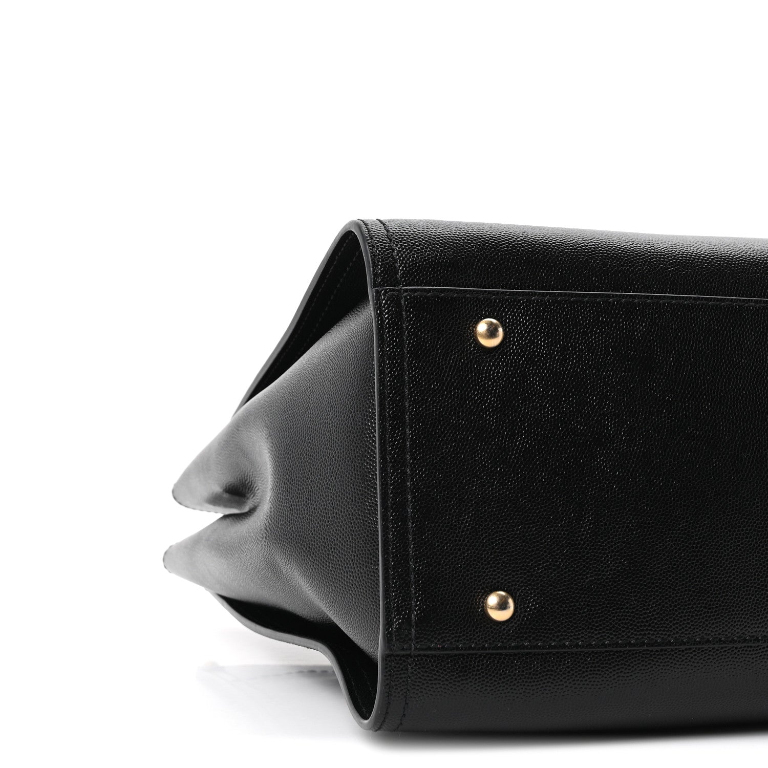 Caviar Small Studded Deauville Tote Black