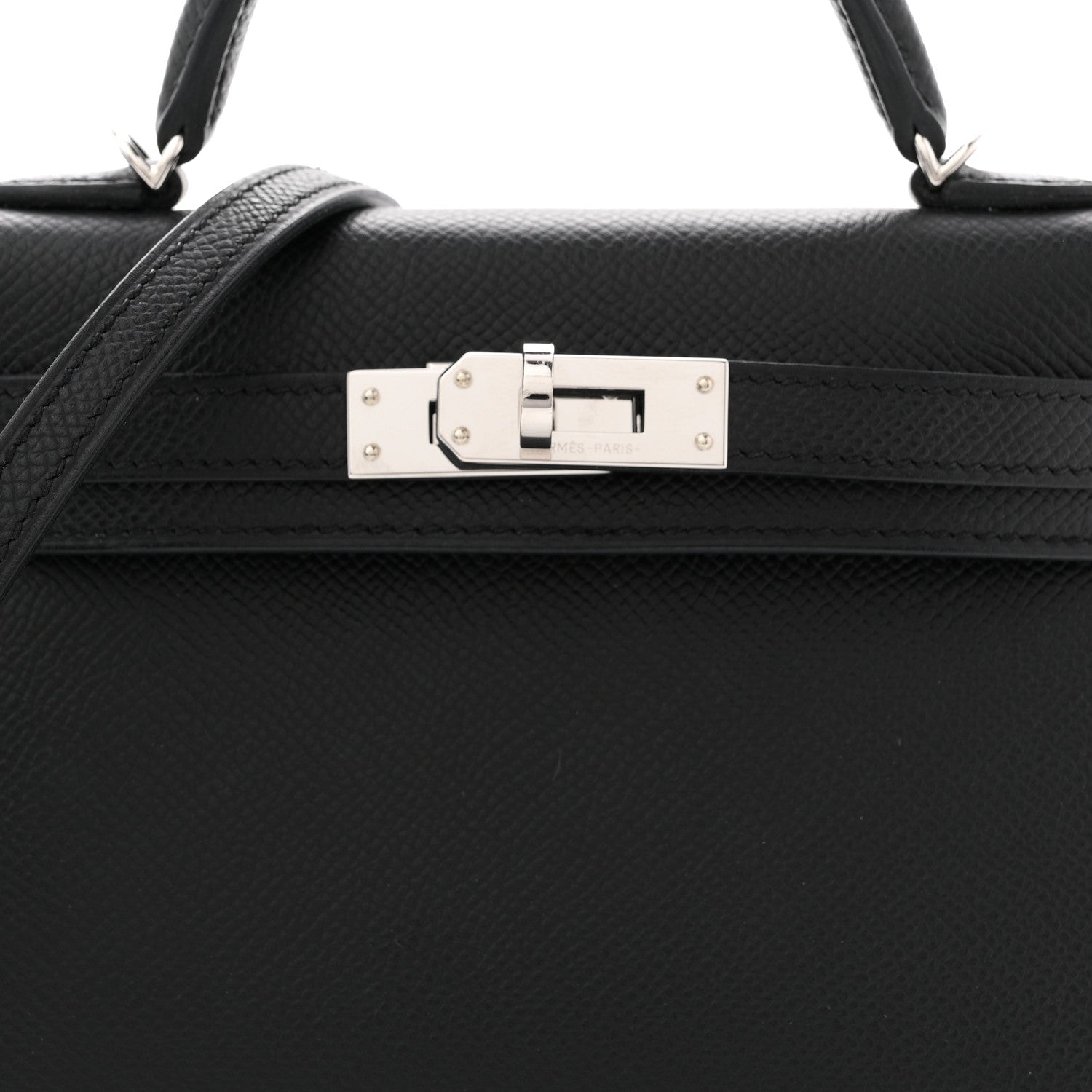 Epsom Mini Kelly Sellier 20 Black