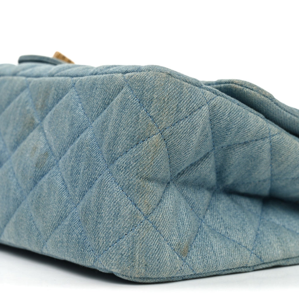 Denim Quilted 2.55 Reissue 226 Flap Light Blue
