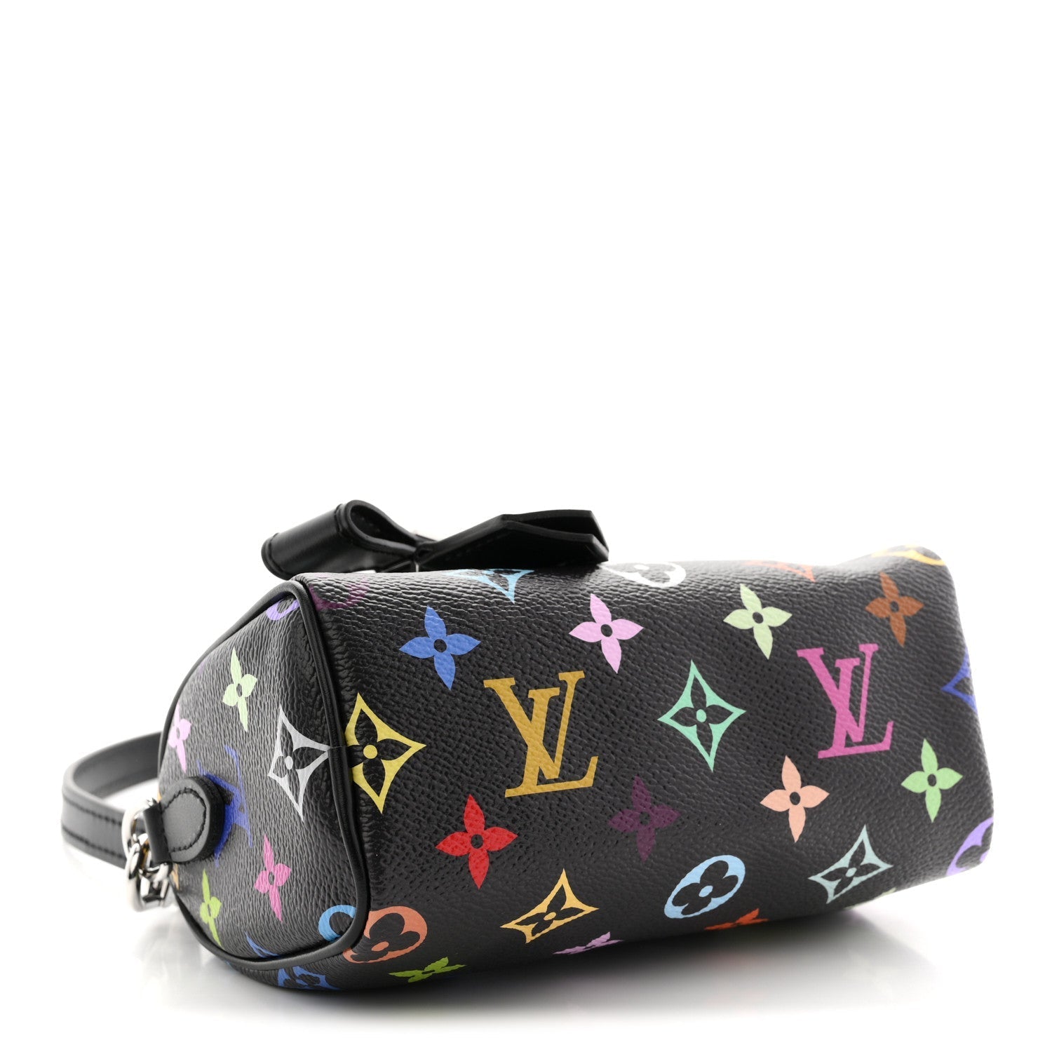 LV X TM Monogram Multicolor Nano Speedy Black