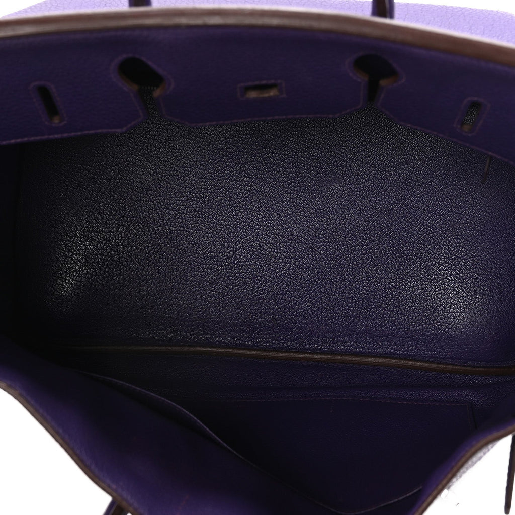 Taurillon Clemence Birkin 35 Iris