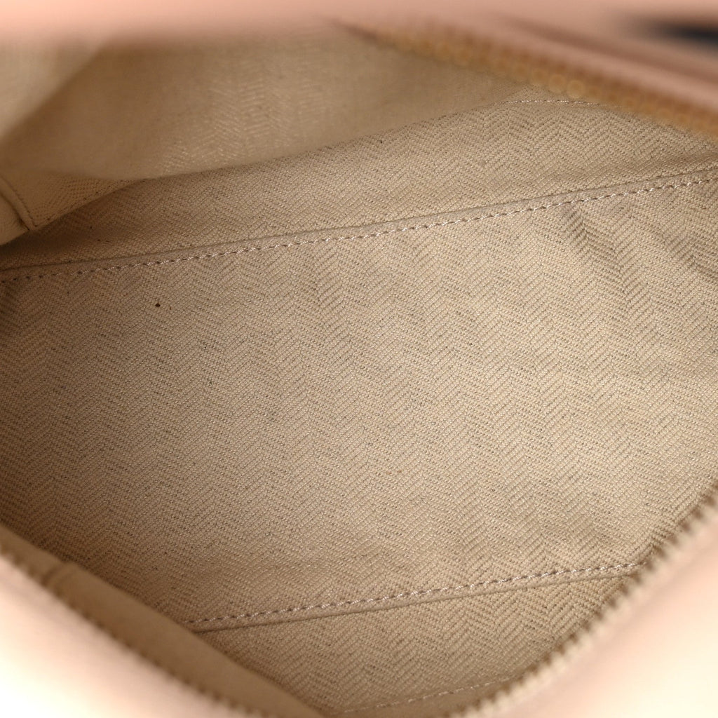 Calfskin Suede Small Puzzle Bag Blush