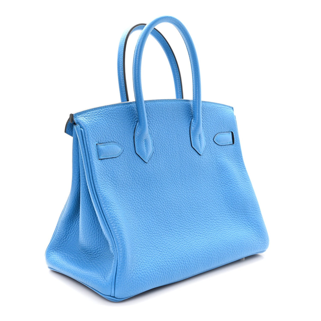 Togo BIRKIN 30 Bleu Zanzibar