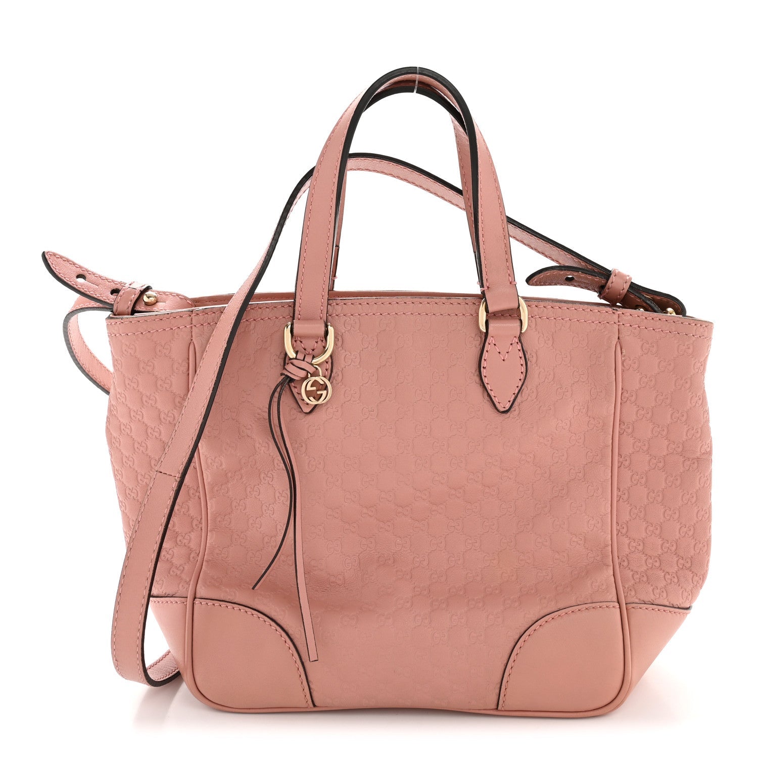 Microguccissima Small Bree Tote Soft Pink