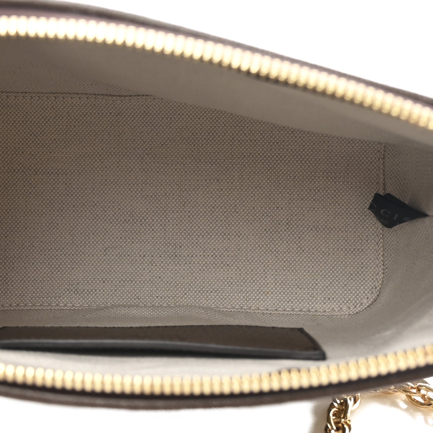 GG Supreme Monogram Web Ophidia Chain Shoulder Bag Brown
