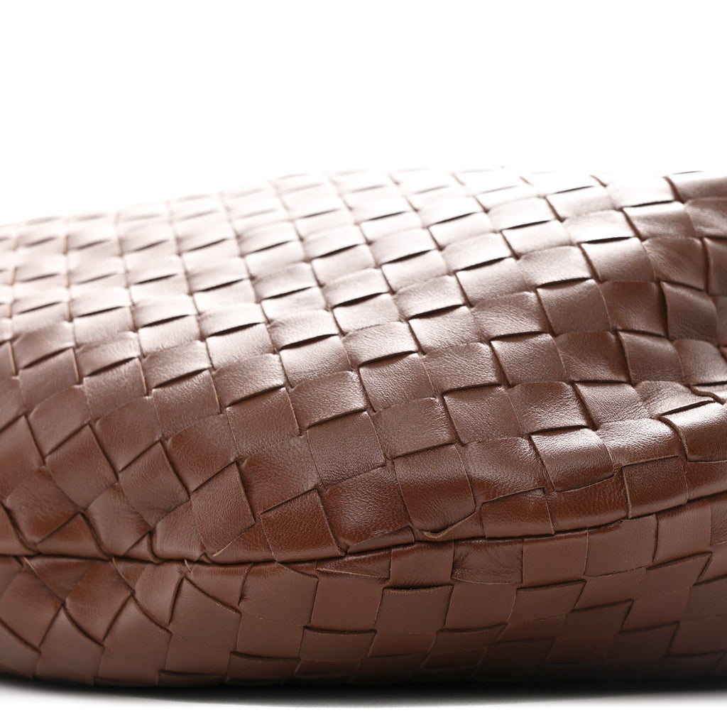 Nappa Intrecciato Small Jodie Sapele