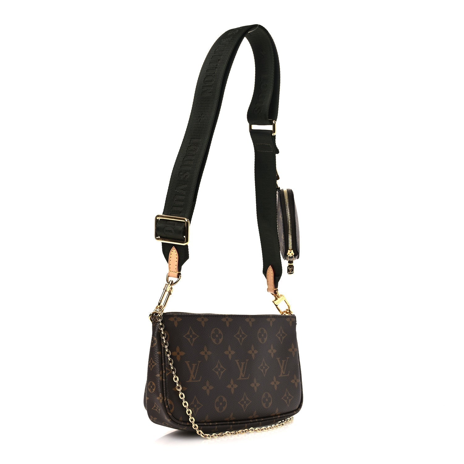 Monogram Multi Pochette Accessories Kaki