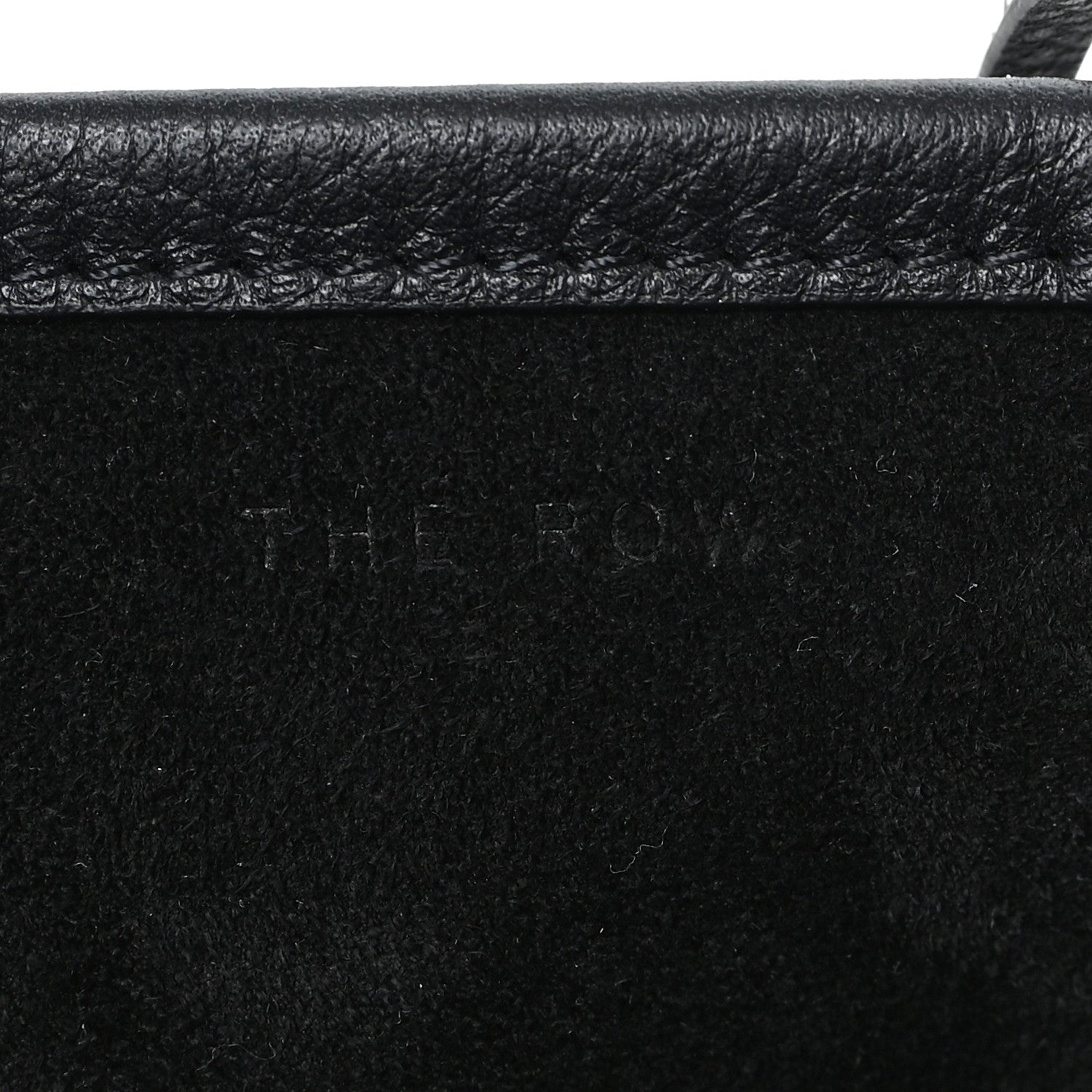 Grained Calfskin Medium N/S Park Tote Black