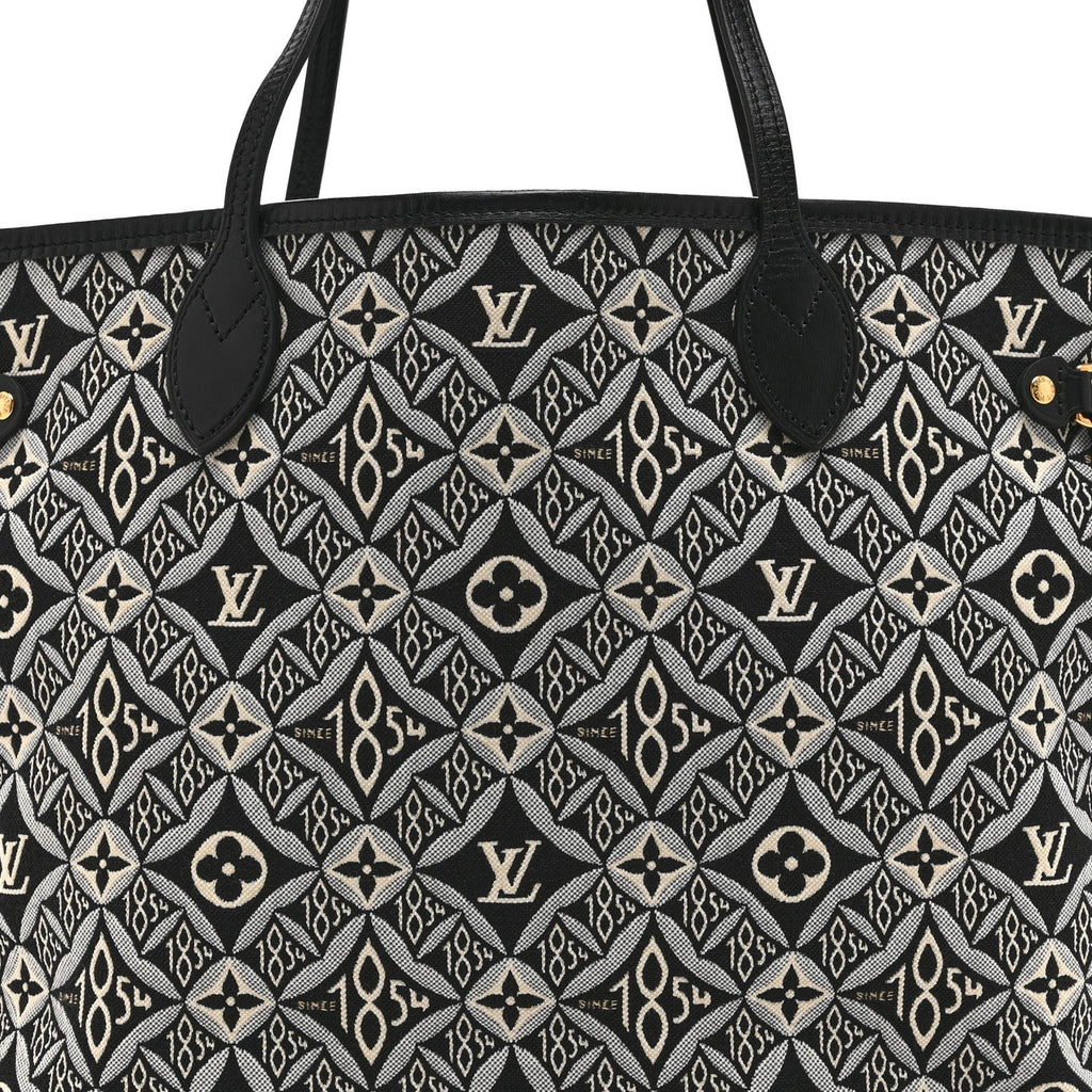 Jacquard Since 1854 Neverfull MM Grey