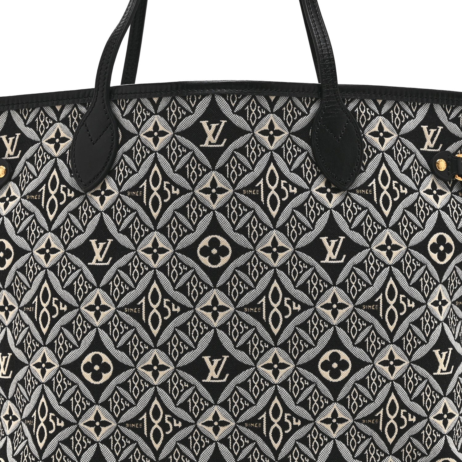 Jacquard Since 1854 Neverfull MM Grey