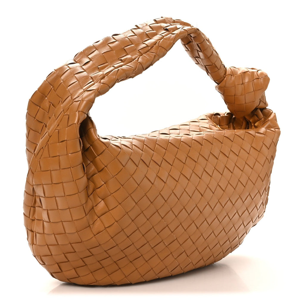 Nappa Intrecciato Small Jodie Caramel