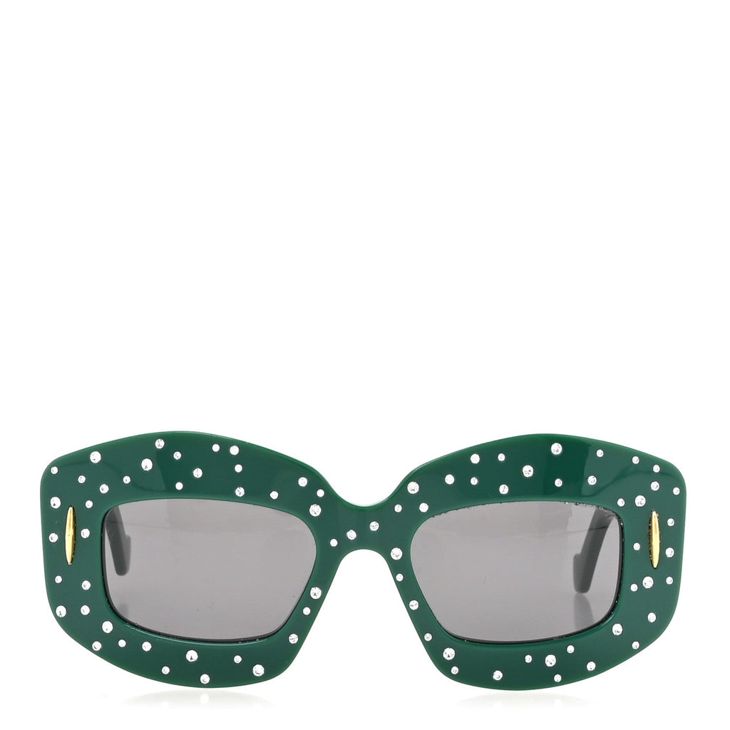 Acetate Cat Eye Sunglasses LW4114IS Green