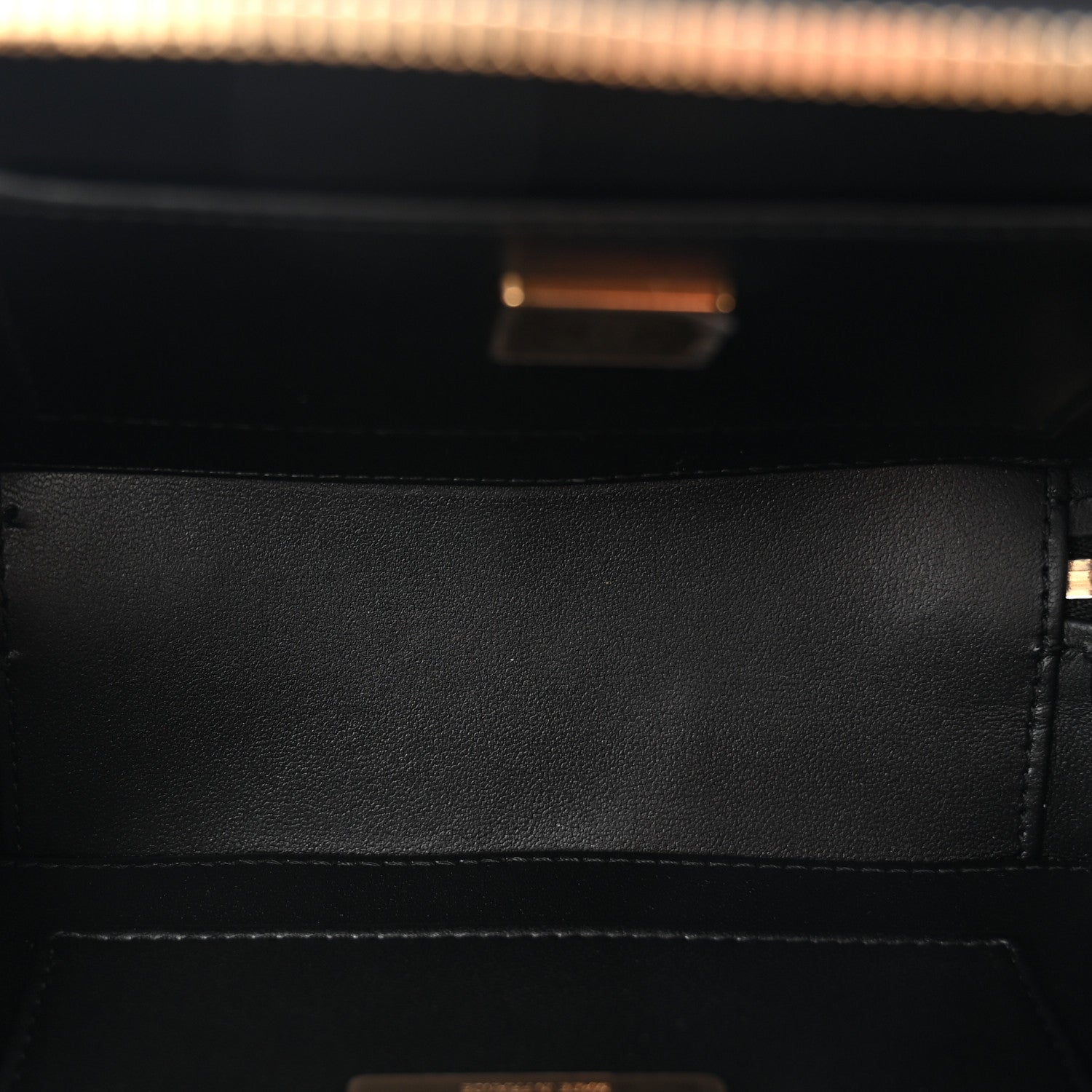 Lambskin Quilted Coco Click Bag Black