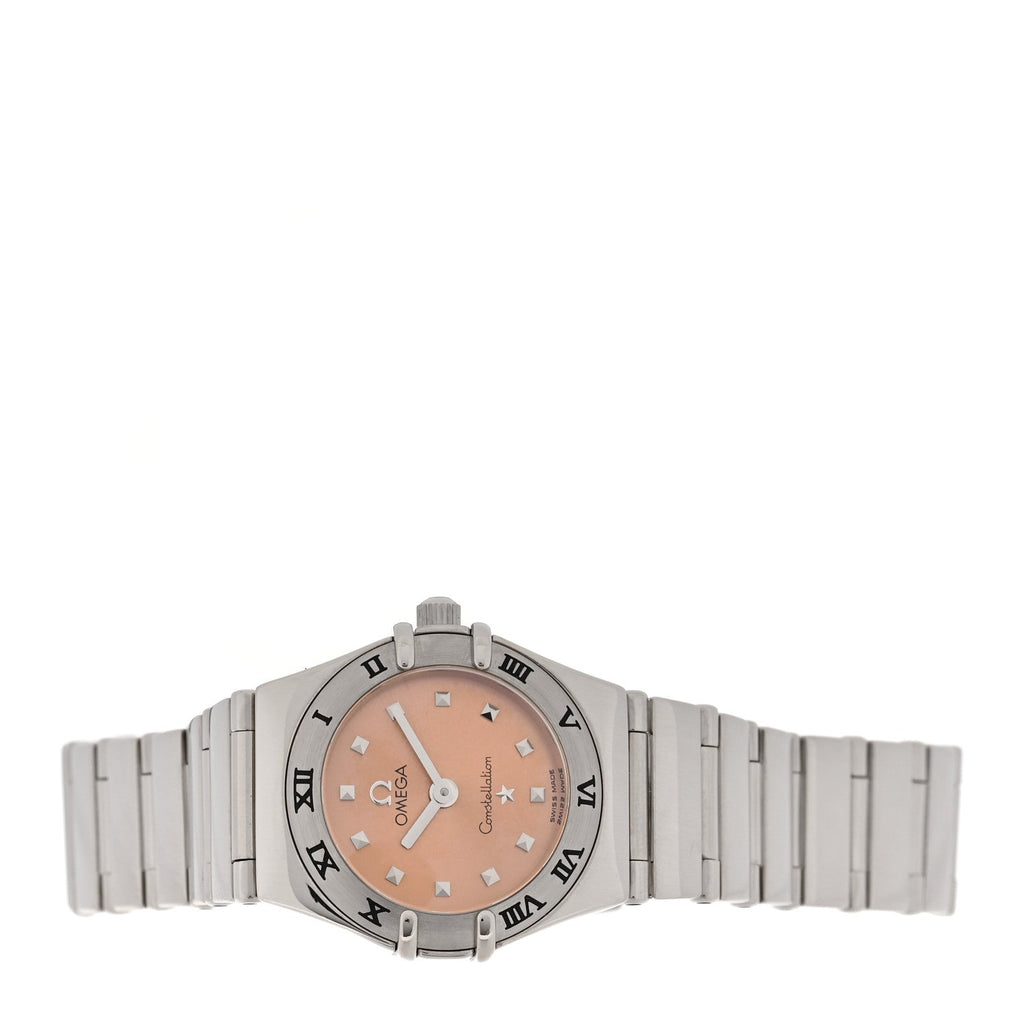 Stainless Steel 22mm Constellation My Choice Quartz Watch Pink 1561.61.00
