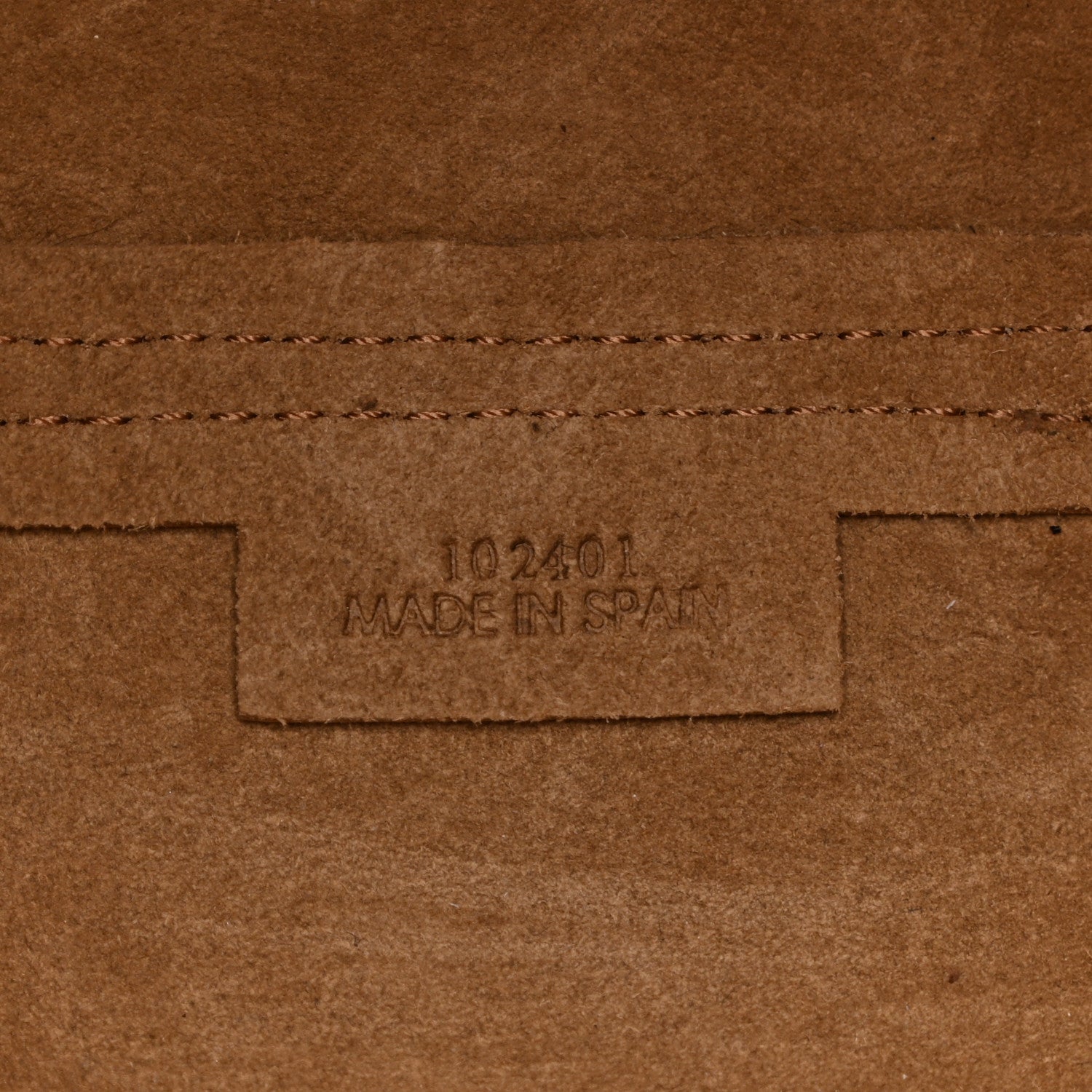 Shiny Calfskin Mini Puzzle Fold Tote Warm Desert
