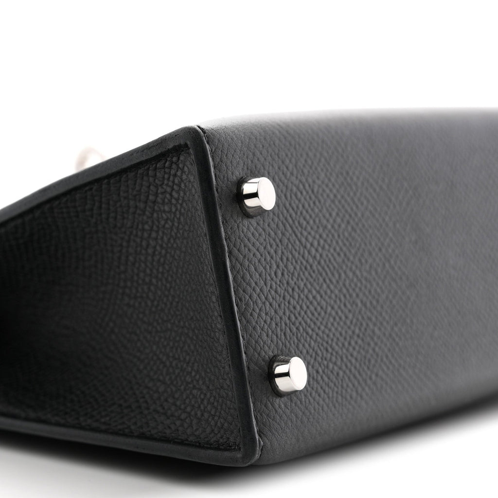 Epsom Mini Kelly Sellier 20 Black