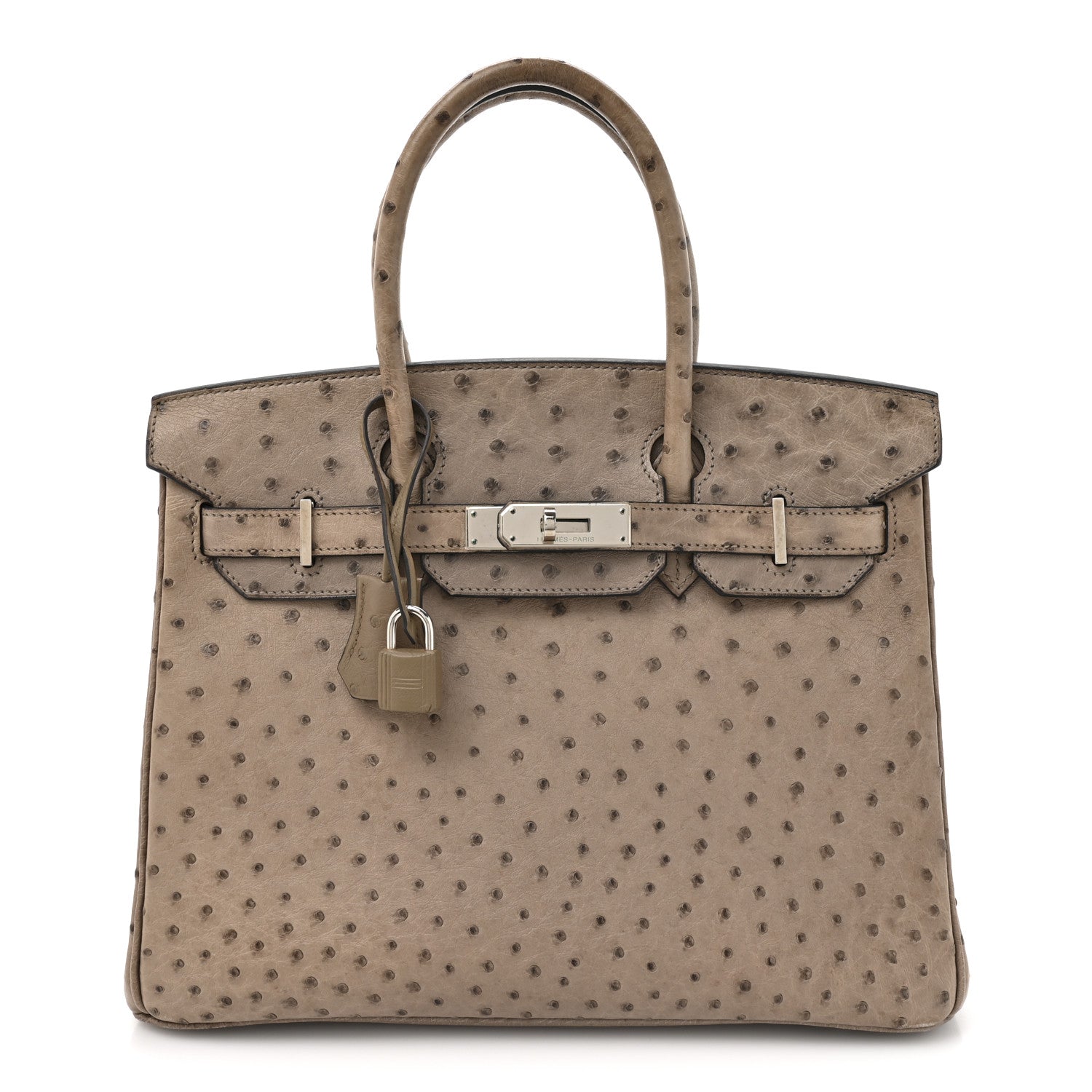 Ostrich Birkin 30 Mousse
