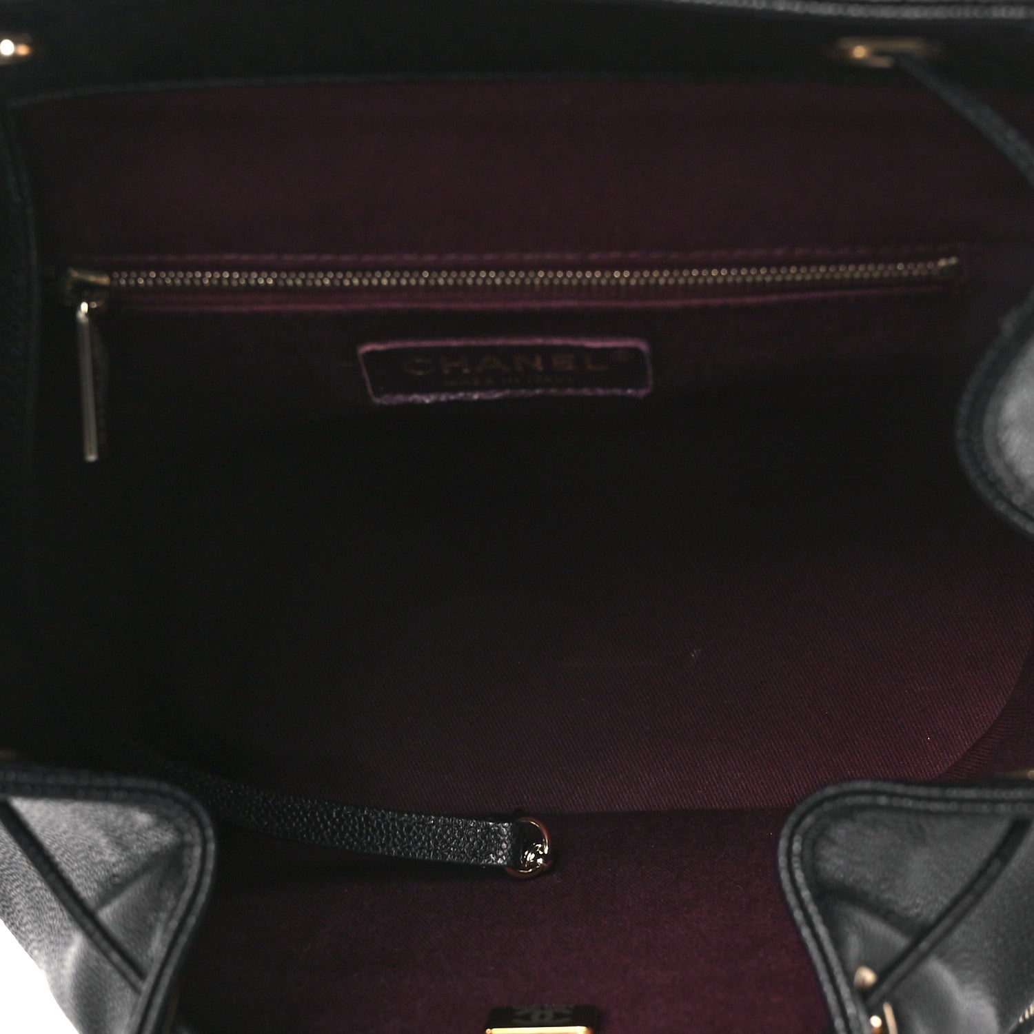 Caviar Quilted Business Affinity Backpack Black