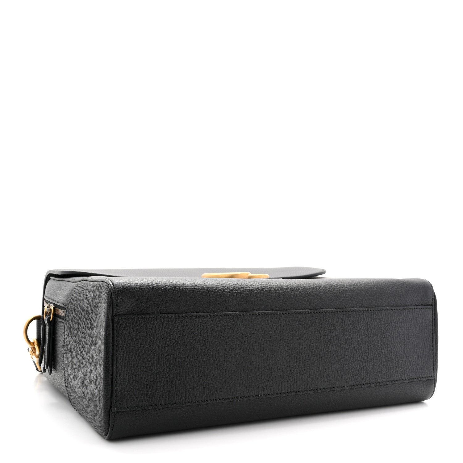 Dollar Calfskin GG Marmont Briefcase Black