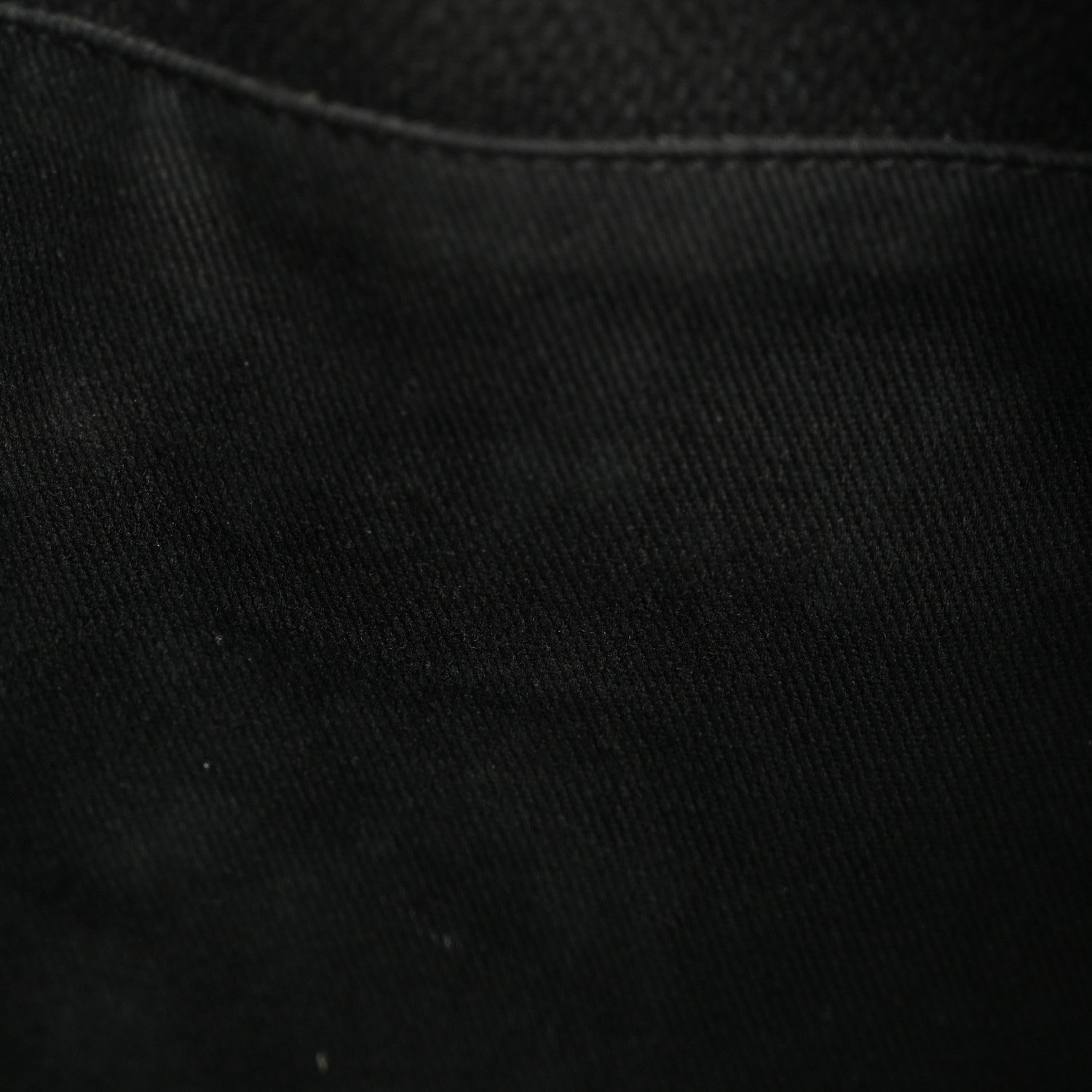 Canvas Deauville Drawstring Bucket Bag Black