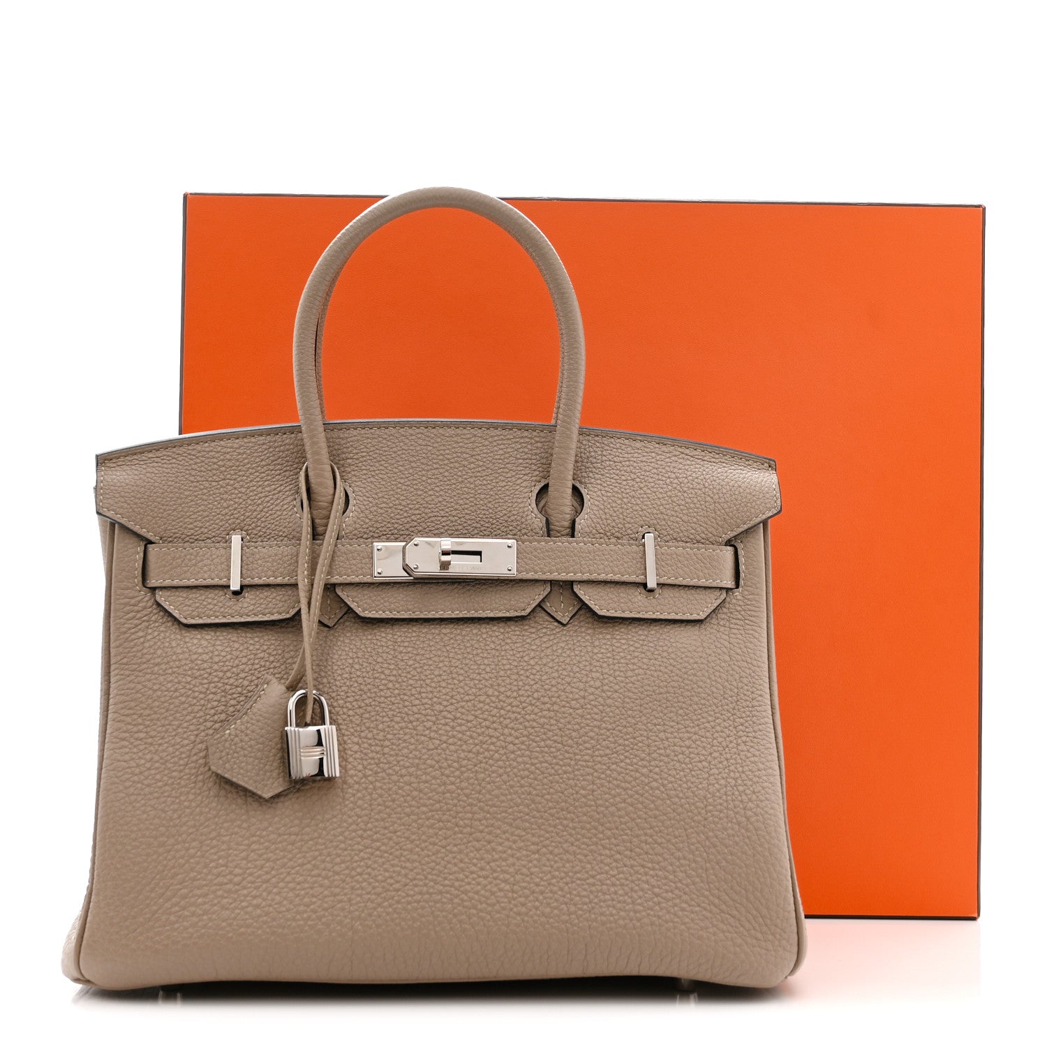 Togo Birkin 30 Gris Tourterelle