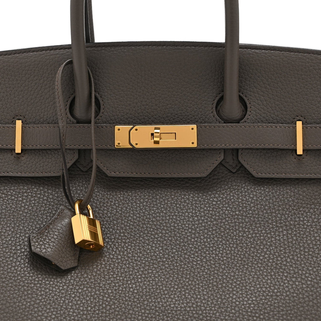 Taurillon Clemence Birkin 35 Etain