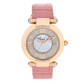 18K Rose Gold Alligator Mother of Pearl 36mm Imperiale Automatic Watch Pink