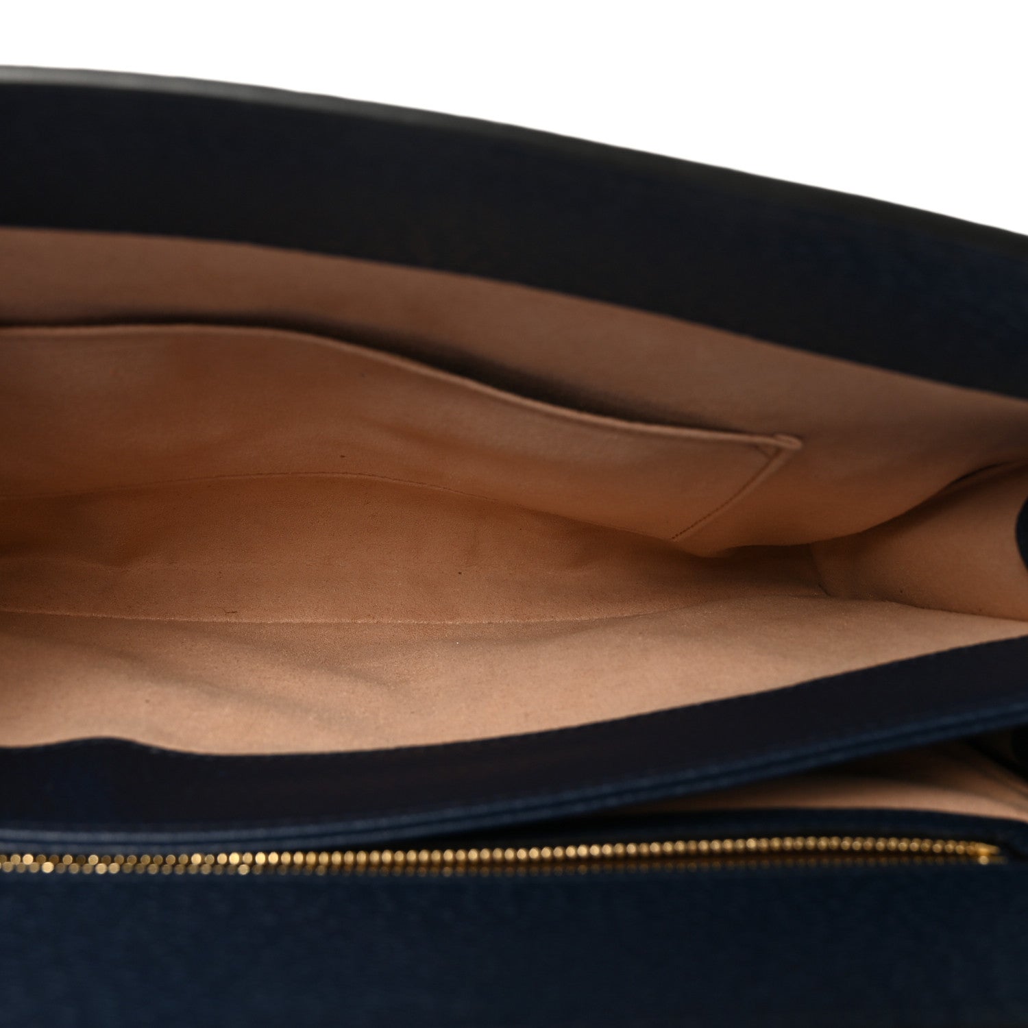 Textured Calfskin Web Medium Ophidia Chain Shoulder Bag Blue Agata
