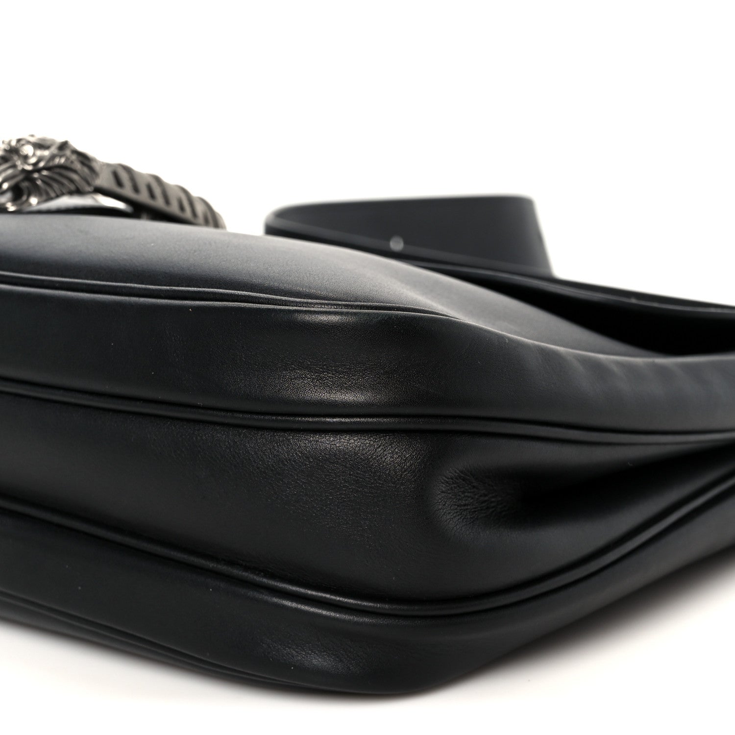 Calfskin Dionysus Messenger Bag Black
