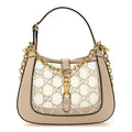 Lizard Mesh Crystal GG Monogram Mini Jackie 1961 Hobo Light Powder Skin Rose