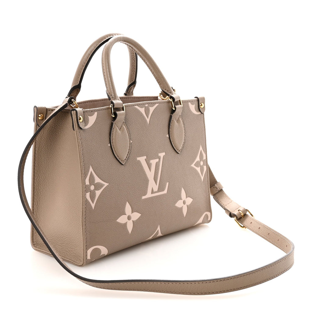 Empreinte Monogram Giant Onthego PM Tourterelle Creme