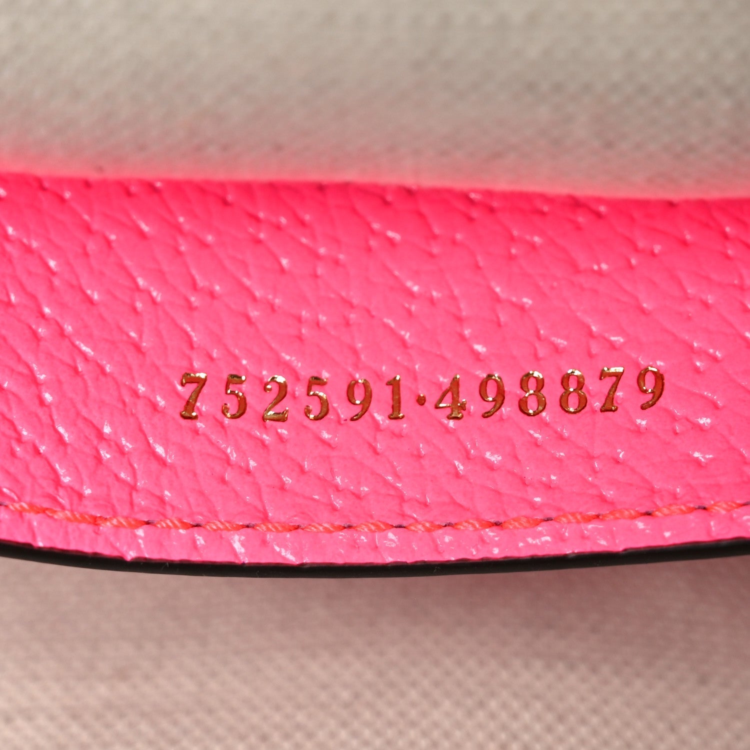 GG Supreme Monogram Textured Dollar Calfskin Web Ophidia Small Crossbody Bag Beige Ebony Fuchsia