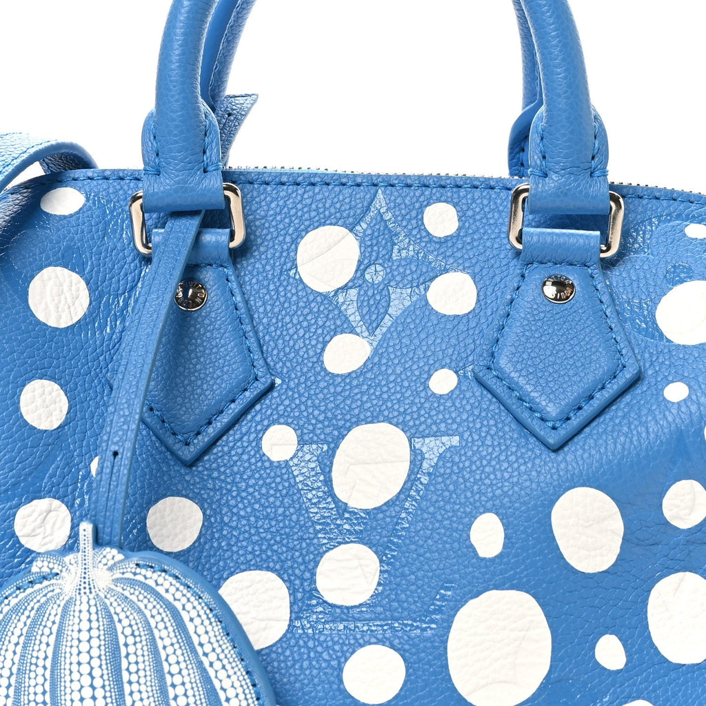 LV X YK Empreinte Speedy Bandouliere 20 Blue White