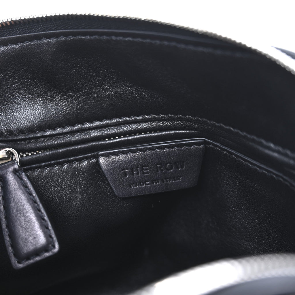 Saddle Calfskin Mini Devon Bag Black