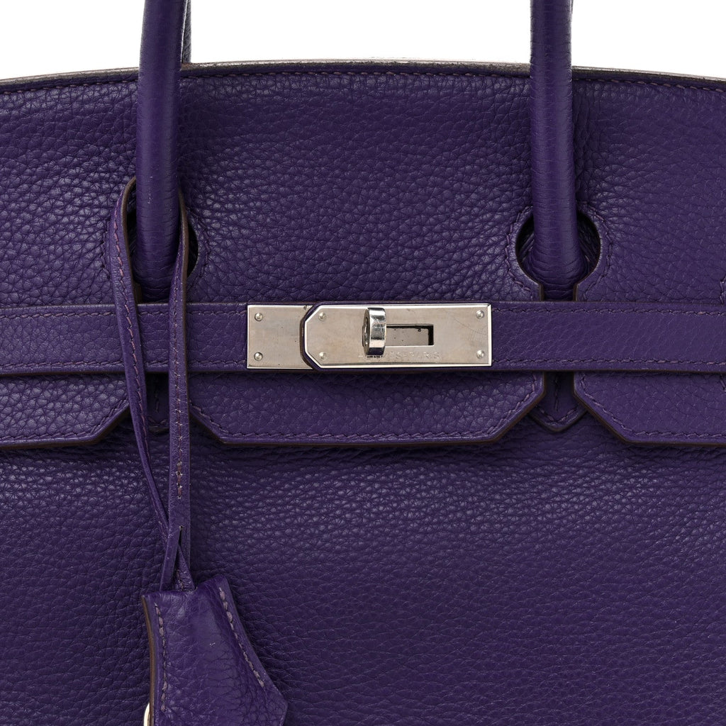 Taurillon Clemence Birkin 35 Iris