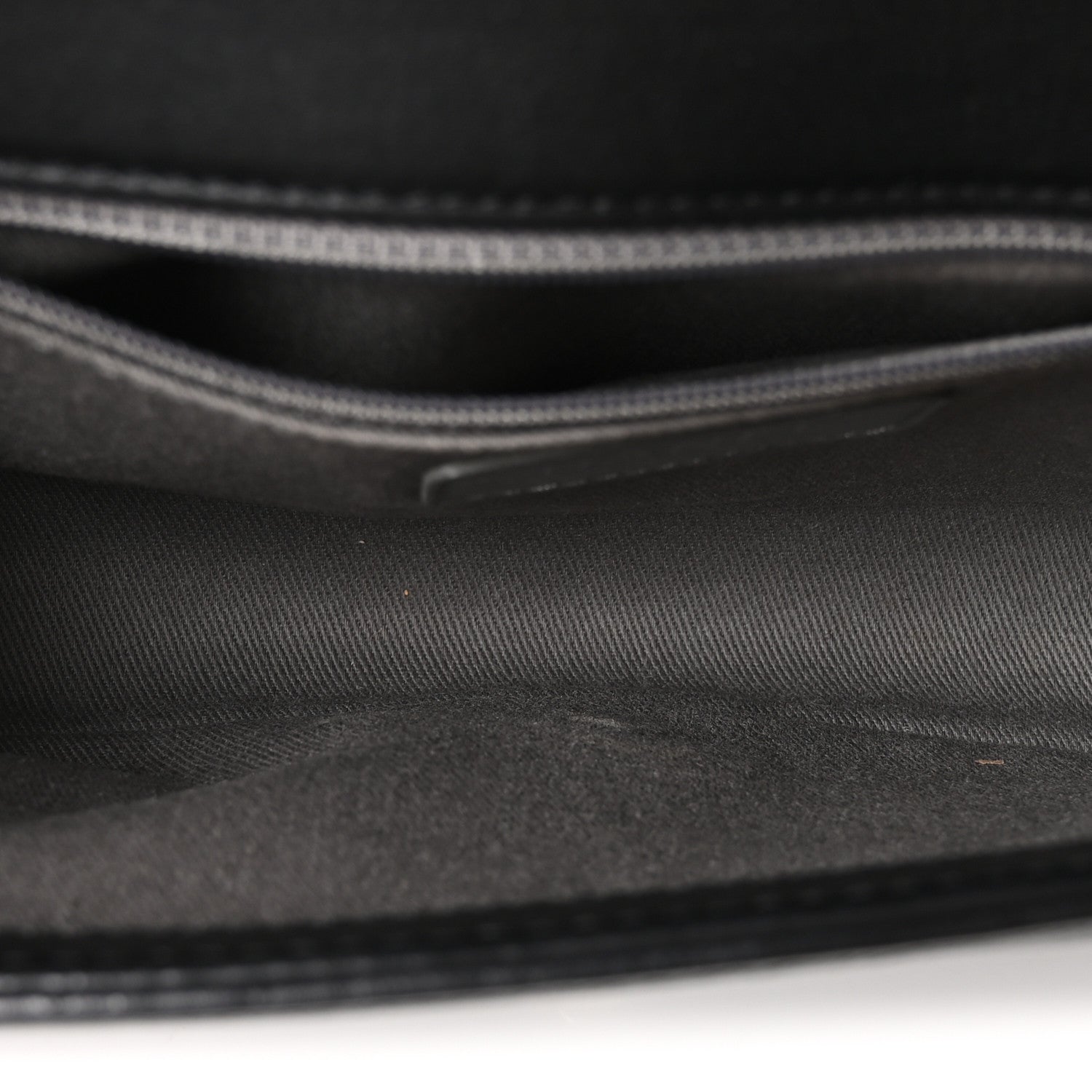 Calfskin Crystal Embossed Medium Boy Flap Black