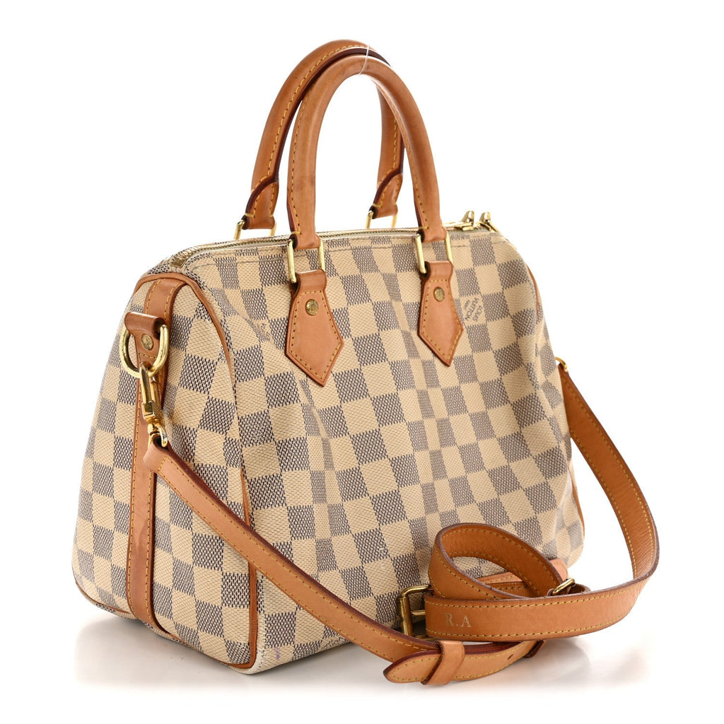 Damier Azur Speedy Bandouliere 25