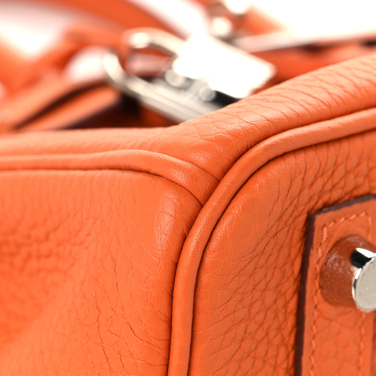 Togo Birkin 25 Orange