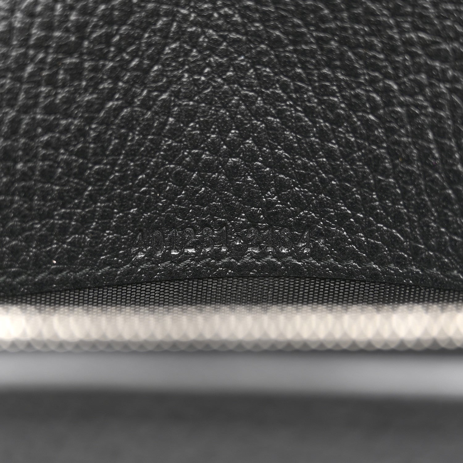 Calfskin Mini Dionysus Chain Wallet Black
