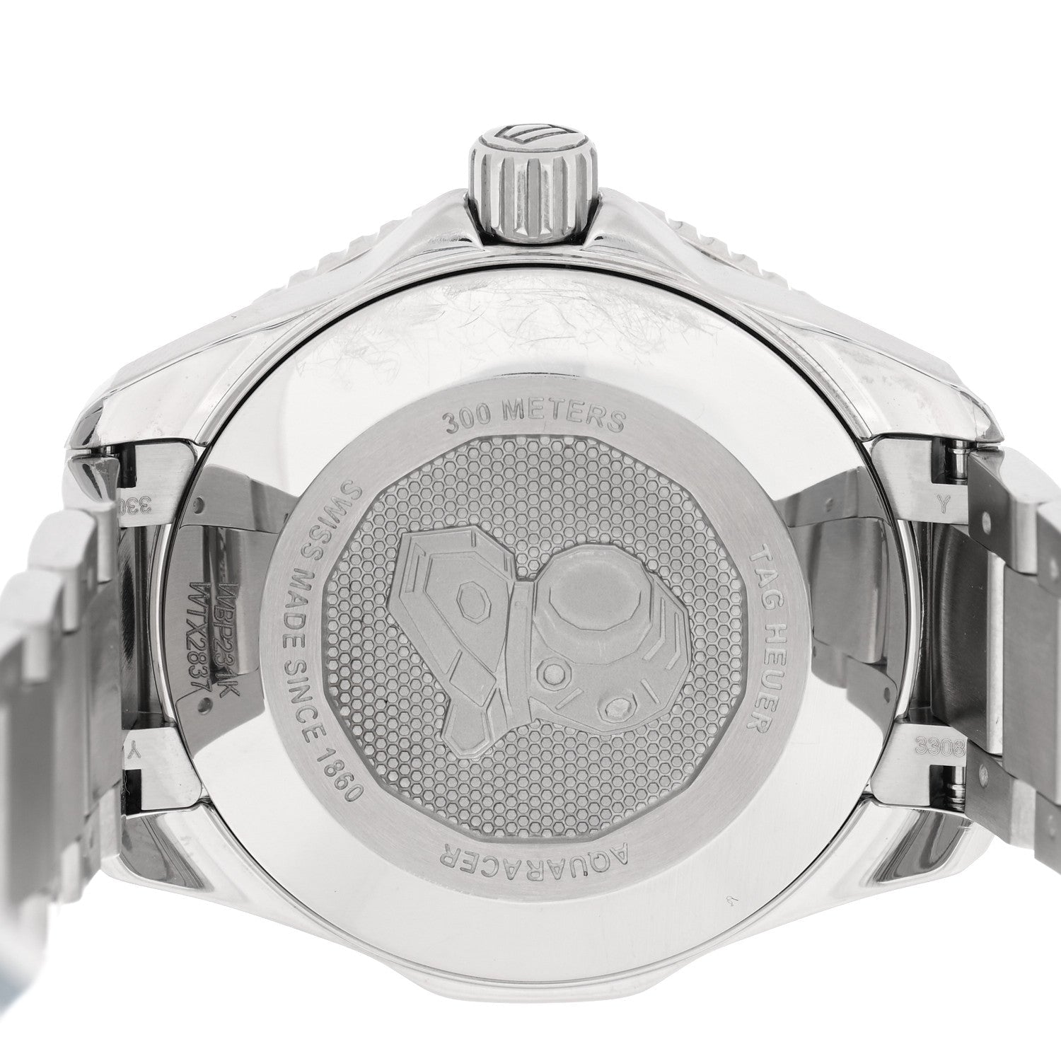 Stainless Steel Diamond 36mm Aquaracer 300M Automatic Watch Green WBP231K