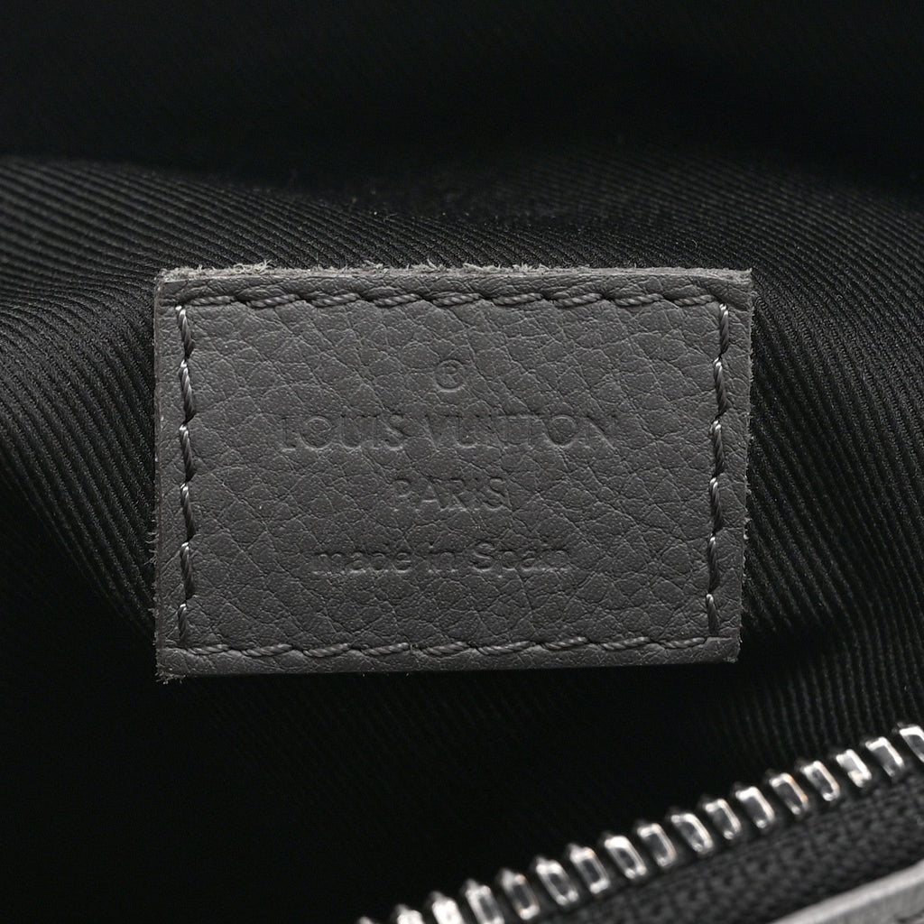 Calfskin Monogram Shadow Discovery Bumbag PM Gray