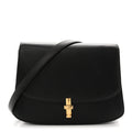 Sleek Calfskin The Sofia 10 Crossbody Black
