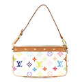 Monogram Multicolor Pochette Accessories White