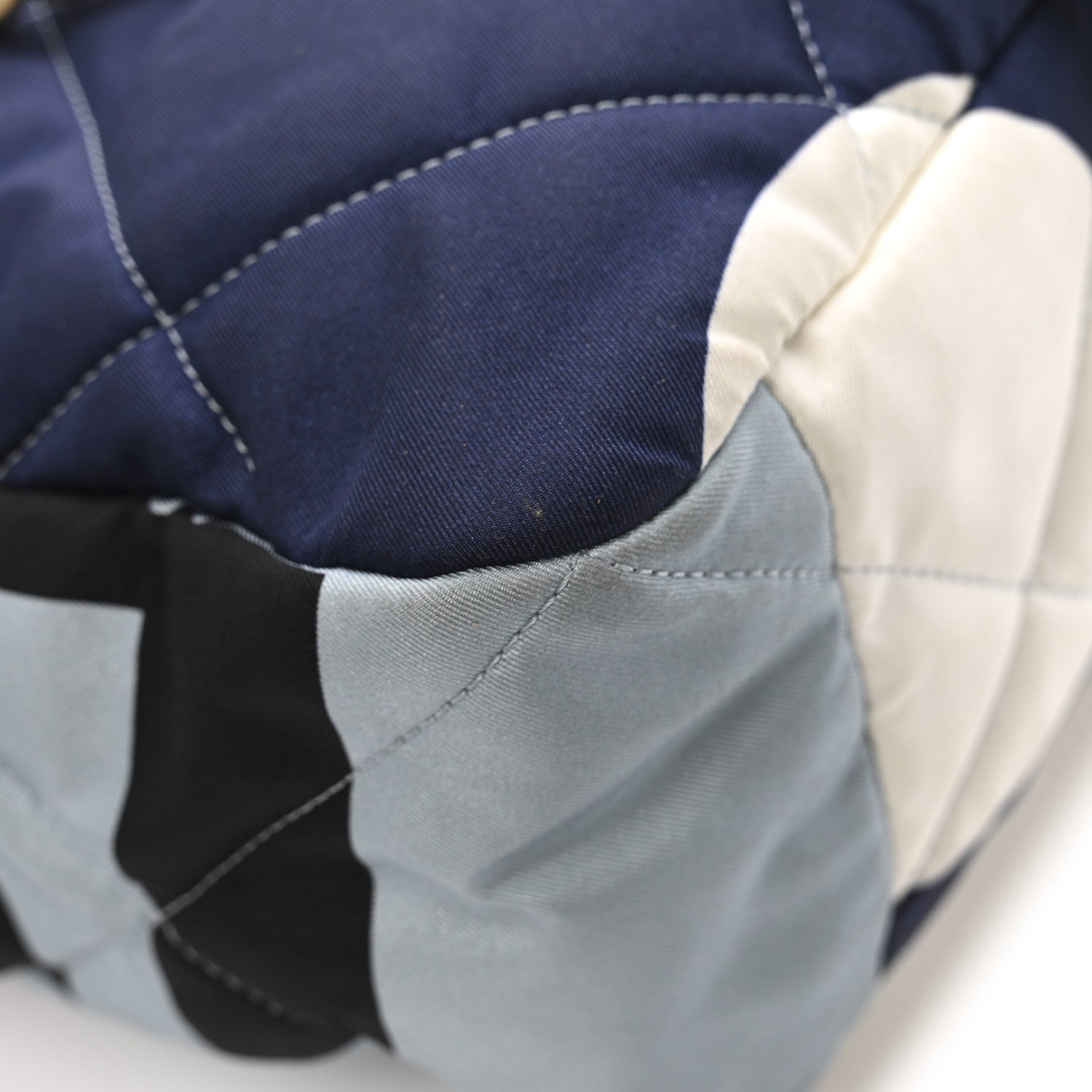 Silk Maxi Scarf Chanel 19 Flap Black Blue White